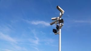 CCTV monitoring cameras