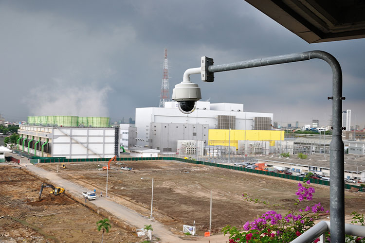 temporary construction site cctv