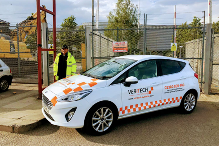 Veritech Manned Guard on site