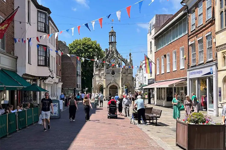 Chichester in West Sussex