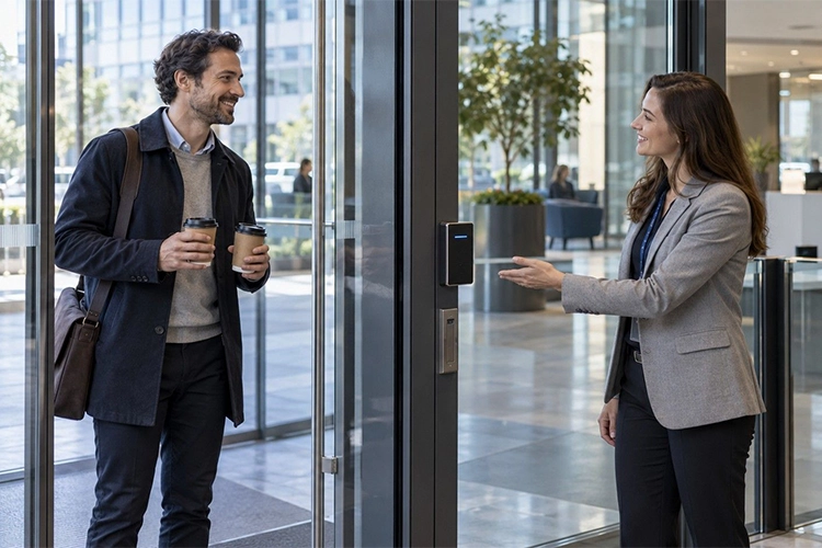 A £100,000 Security System Can Be Defeated By Someone Carrying Two Cups Of Coffee